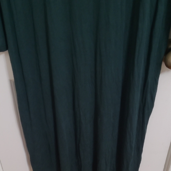 Universal Standard Deep Green Long Sleeve Dress W/FREE BELT - Picture 7 of 11